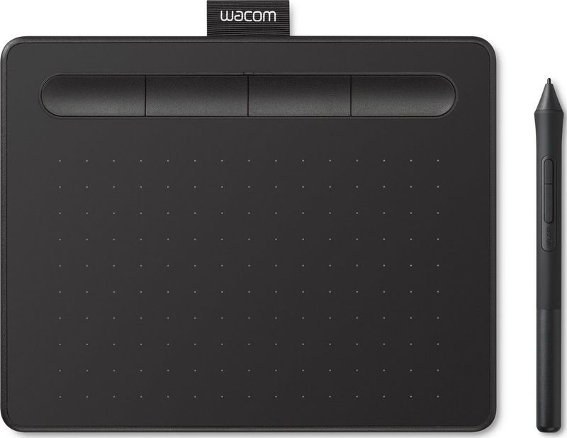 Wacom Intuos Small - Tekentablet - 152 x 95 mm - Zwart