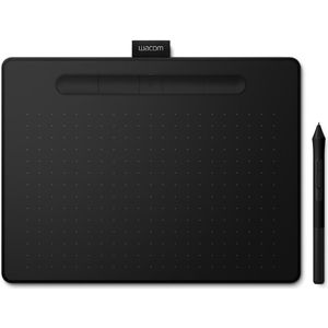 Wacom Intuos Pen & Bluetooth Medium - Tekentablet - 216 x 135 mm -  Zwart