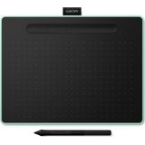 Wacom Intuos M Stift-/Mobiles Zeichentablett (zum Malen & Fotobearbeitung mit druckempfindlichem Stift & Bluetooth & 3 Softwaredownloads) pistazie - Ideal für Home-Office & E-Learning