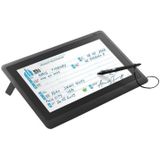 Zwarte, professionele interactieve stylus display van Wacom Cintiq 16 - Resolutie: 16 inch Full HD - compatibel met Mac en Windows