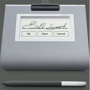 Wacom Signature Set STU-430 & sign pro PDF USB Pen-display, signature-pad Grijs