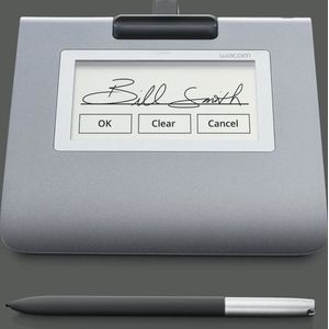 Wacom Stu-430-Ch2 Handtekening Set, 11.4 Cm, Grijs