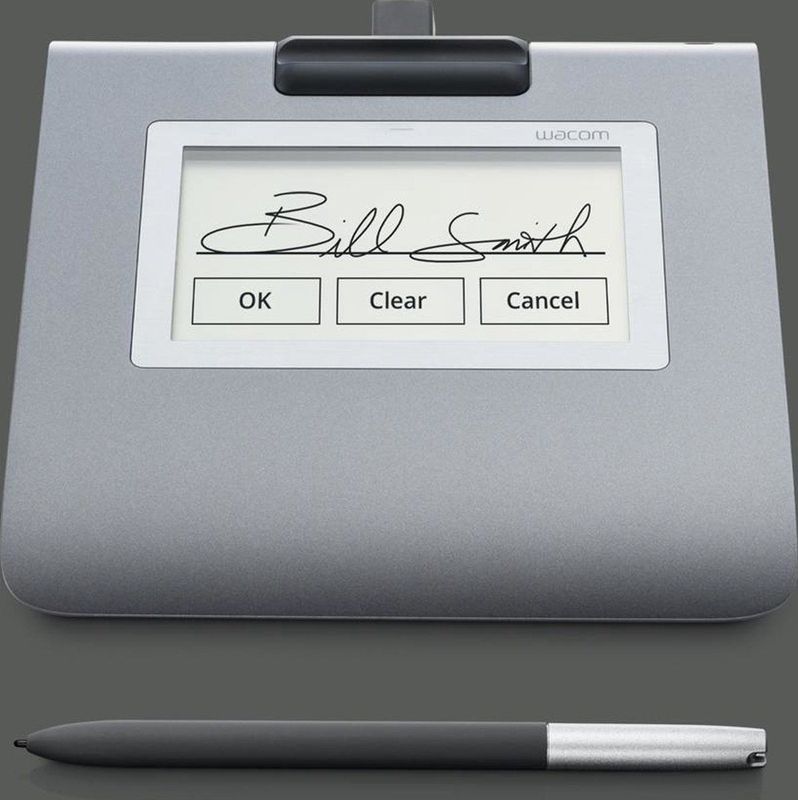 Wacom - STU-430 - Tekentablet - Zwart - Inclusief sign pro PDF