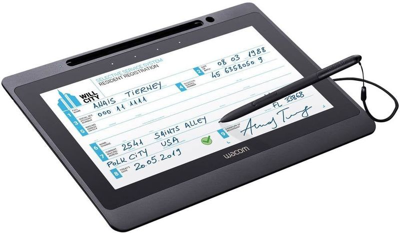 Wacom - DTU 1141B - Grafische Tablet - Zwart - LCD-scherm 10,1 inch