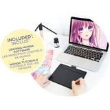 Wacom - Intuos Manga Edition - Tablet - Bluetooth - Inclusief Licentie voor Clip Studio Paint Pro