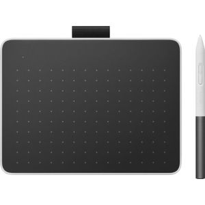 Wacom One S Pen tablet met EMR-pen zonder batterij, Bluetooth-verbinding, voor Windows, Mac, Chromebook en Android, ideaal voor creatieve beginners, digitaal tekenen en kantoortaken
