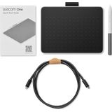 Wacom - One M - Tekentablet - Zwart, Wit - Medium