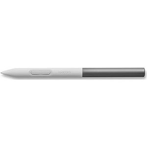 Wacom Eén standaard pen, drukgevoelige, batterijvrije pen voor Wacom One pentabletten en displays, wit-grijs