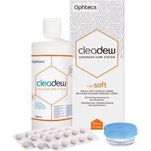 Cleadew Soft Advance Care System | 1x 385ml + 30 tabletten