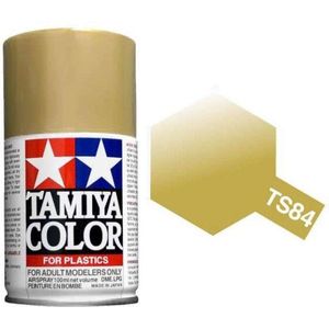 Tamiya TS-84 Gold - Metallic - Gloss - Acryl Spray - 100ml Verf spuitbus