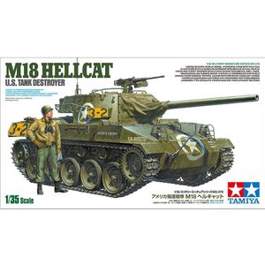 1:35 Tamiya 35376 U.S. Tank Destroyer M18 Hellcat Plastic Modelbouwpakket