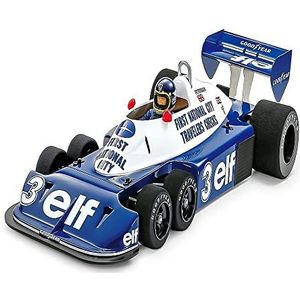 TAMIYA 47486 1:10 RC Tyrrell P34 SixWheeler F103 - getrouwe replica, modelbouw, kunststof kit, hobby, lijmen, modelbouwdoos, montage, onbeschilderd, veelkleurig