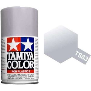 Tamiya TS-83 Silver - Metallic - Gloss - Acryl Spray - 100ml Verf spuitbus