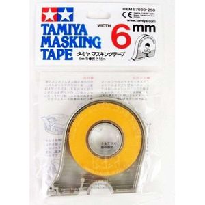 Tamiya TAMIYA Maskeer tape met afroller 18 m x 6 mm