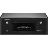 Denon - RCD-N10 - Stereo Receiver - Zwart - CD-speler - Bluetooth - WiFi - Airplay 2
