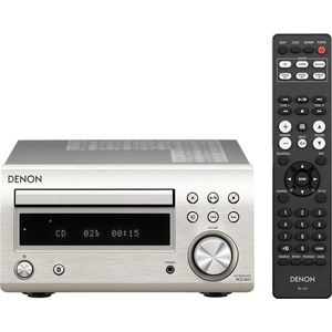 Denon - RCD-M41 - CD Speler - Silver - Ingebouwde Versterker - Bluetooth