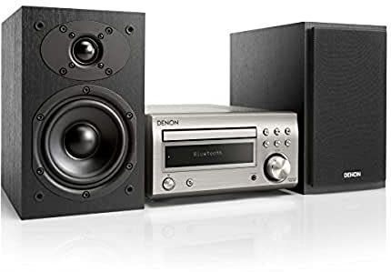 Denon - DMA 41 Micro Hi-Fi - Zilver - Zwart - Compact Audiosysteem