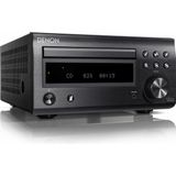 Denon - D-M41DAB - Stereosysteem - Zwart - Bluetooth - CD Speler - 2x 30 W