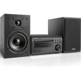 Denon - D-M41DAB - Stereosysteem - Zwart - Bluetooth - CD Speler - 2x 30 W