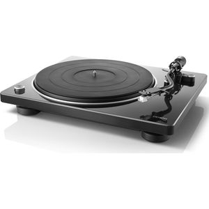 Denon - DP-400 - HiFI Platenspeler met Speed Auto Sensor, Riemaandrijving, MM-Element en Speed selector - Zwart