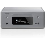 Denon - RCDN10 - Stereo Receiver - Grijs - Bluetooth - WiFi - Airplay 2