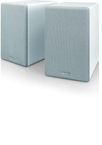 Denon - SCN10 - Luidsprekers - Wit - 12cm Midden/Basdriver, 3cm Tweeter