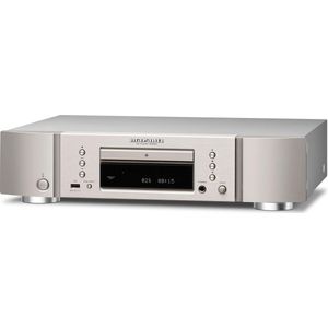 Marantz CD6007/N1SG CD6007/N1SG HiFi Cd-speler CD-R/RW USB Hoofdtelefoonversterker Goud Zilver