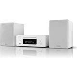 Denon CEOL N12 DAB - Wit - Compacte Hi-Fi-Speaker met CD-Player en DAB-Radio