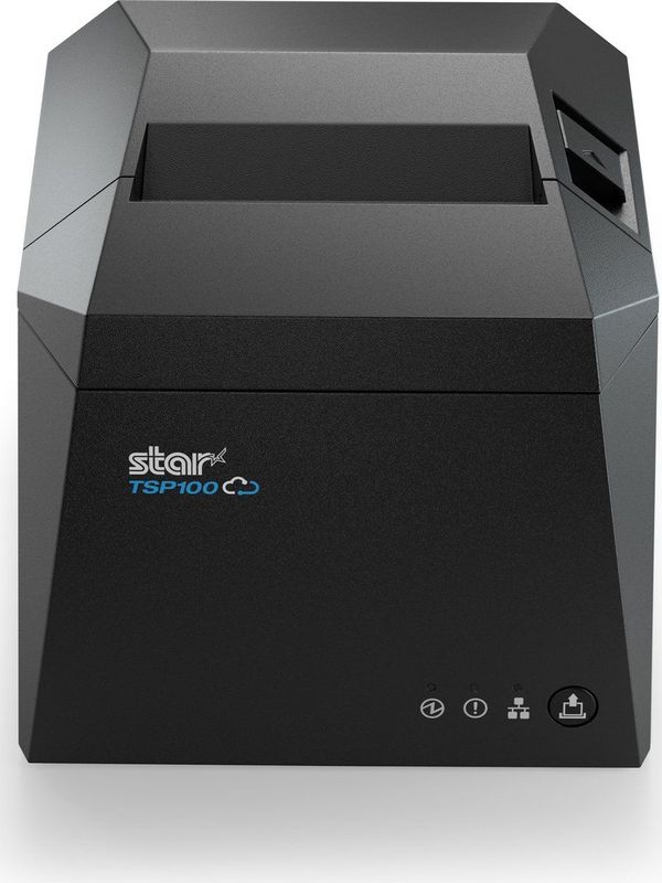 Star - Tsp 143iv Ue - POS-Bonprinter - Grijs - USB/LAN - Snijder