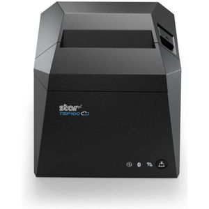 Star Micronics TSP143IV UEWB GY E+U 80MM WIDE PAPER 24VDC INTERNAL PSU USB C/A (USB-C, Ethernet, WiFi, Bluetooth), Ontvangstbewijs printer, Grijs