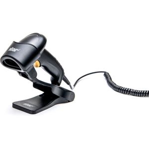 Star Micronics Bsh-32u Blk Handheld Barcodescanner 1d/2d USB Zwart (2D-streepjescodes, 1D streepjescodes), Barcode scanner, Zwart
