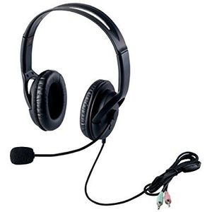 erekomu Headset Microfoon Stereofonische Headset Overhead One Piece Cable 6ft HS - hp28bk