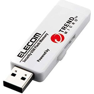 ELECOM USB flash drive 4GB USB3.0 met Trend Micro security MF-PUVT304GA1 (Japan Import)