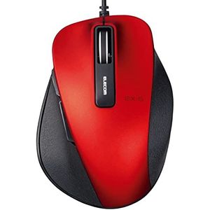 ELECOM Wired Mouse 5 knop BlueLED S size grip van de extremiteit Rood M-XGS10UBRD