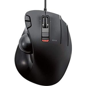 Elecom Trackball Mouse / Thumb / 5 knoppen / tilt functie / bedraad zwart M Jp F/S