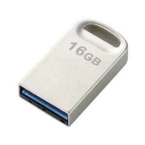 Elecom MF-SU316GSV 16GB USB-flashdrive USB Type-A 3.0 (Gen 1) zilver – USB-flashdrive (16 GB, USB Type-A, 3.0 (3.1 Gen 1), zonder dop, 3g, zilver)