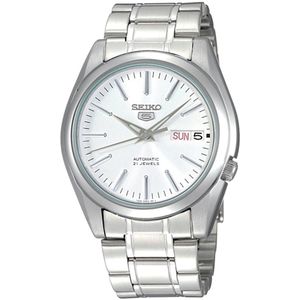 Seiko SNKL41K1 Herenhorloge 38 mm - Zilverkleurig