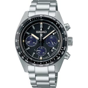 Seiko - Prospex SSC819P1 - Chronograaf - Zwart - Staal - Solar
