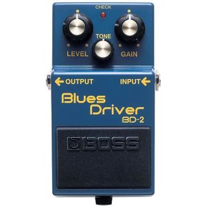 BD-2 Blues Driver BOSS Classic Pedaal | Romige en crunchy gitaargeluiden met lampversterkersimulatie | crunch tot harde vervormingen | warme overdrive