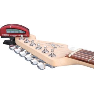 Boss TU-10-RD - Chromatische tuner, clip-on, rood - Rood