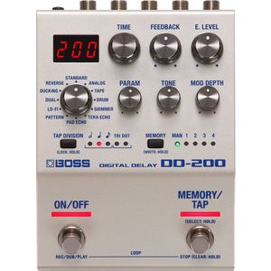 Boss DD-200 - Digitale delay - Grijs