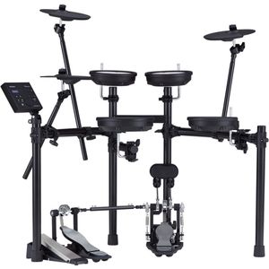 roland V-Drums TD-07DMK Roland Elektronische set, een dubbellaagse mesh-skinset, met eersteklas expressiviteit en speelbaarheid, Bluetooth audio & MIDI BLK