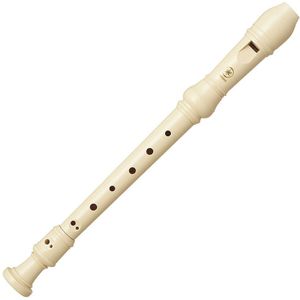 Yamaha YRS-23Y Flute Master Sopraanblokfluitbundel YRS23. wit