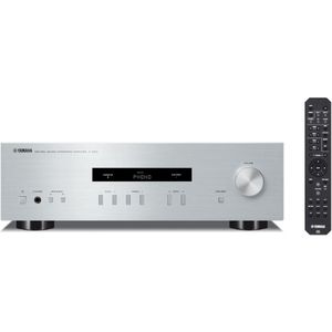 Yamaha AS-201 – Stereo Versterker - Analoge Aansluitingen - Hoogwaardige Geluidskwaliteit - Zilver