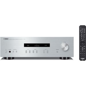 Yamaha AS-201 - Stereo Versterker - Zilver - Analoge Aansluitingen