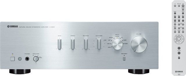 Yamaha A-S301 - Geïntegreerde Versterker - Zilver