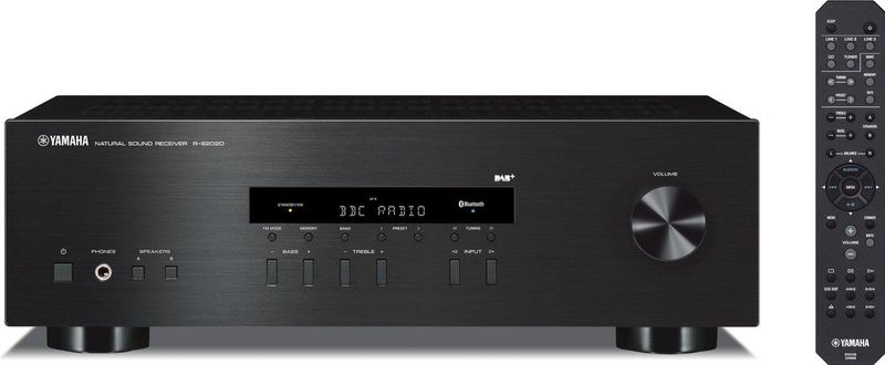 Yamaha RS-202DAB - Stereoreceiver - Bluetooth - DAB - Zwart