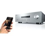 Yamaha RS-202DAB - Stereoreceiver - Zilver - Bluetooth Streaming - DAB Radio