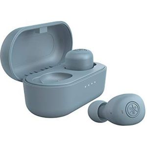 Yamaha TW-E3B Bluetooth-hoofdtelefoon - Draadloze In-ear - Blauw - Waterdicht - Incl. Oplaadcase