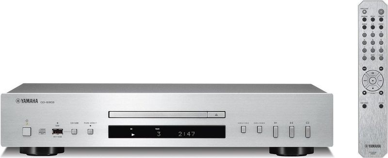 Yamaha CD-S303 - CD-Speler - Netwerk-Speler - Zilver